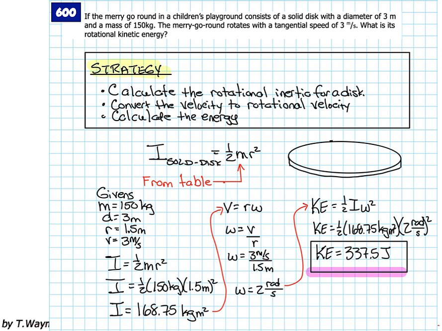 Rotational Energy and Momentum Answers.004