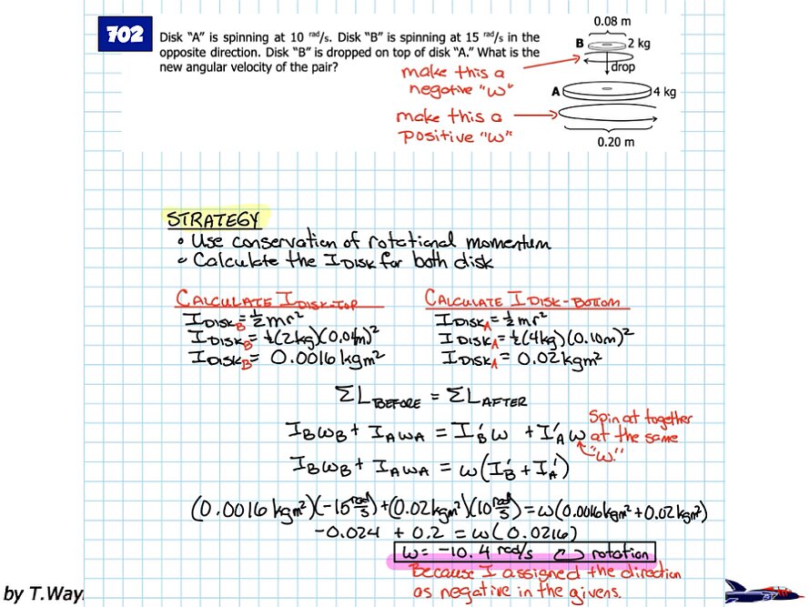 Rotational Energy and Momentum Answers.017