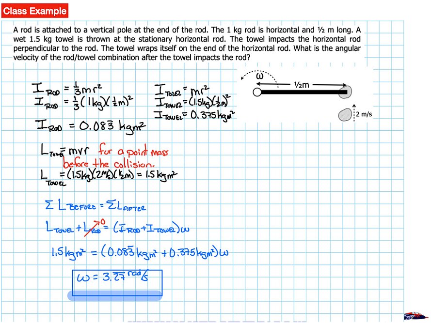 Rotational Energy and Momentum Answers.038