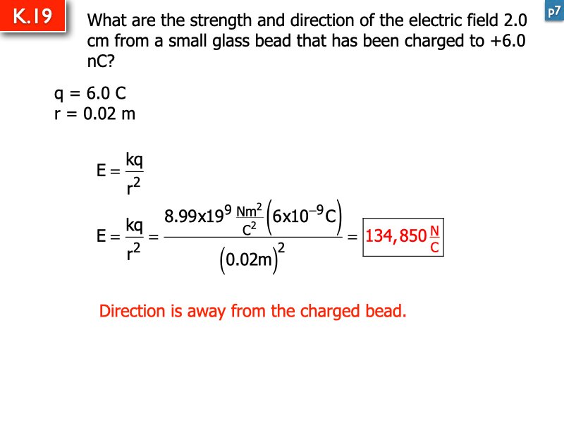 AP Coulomb and Electrostatics Answers.132