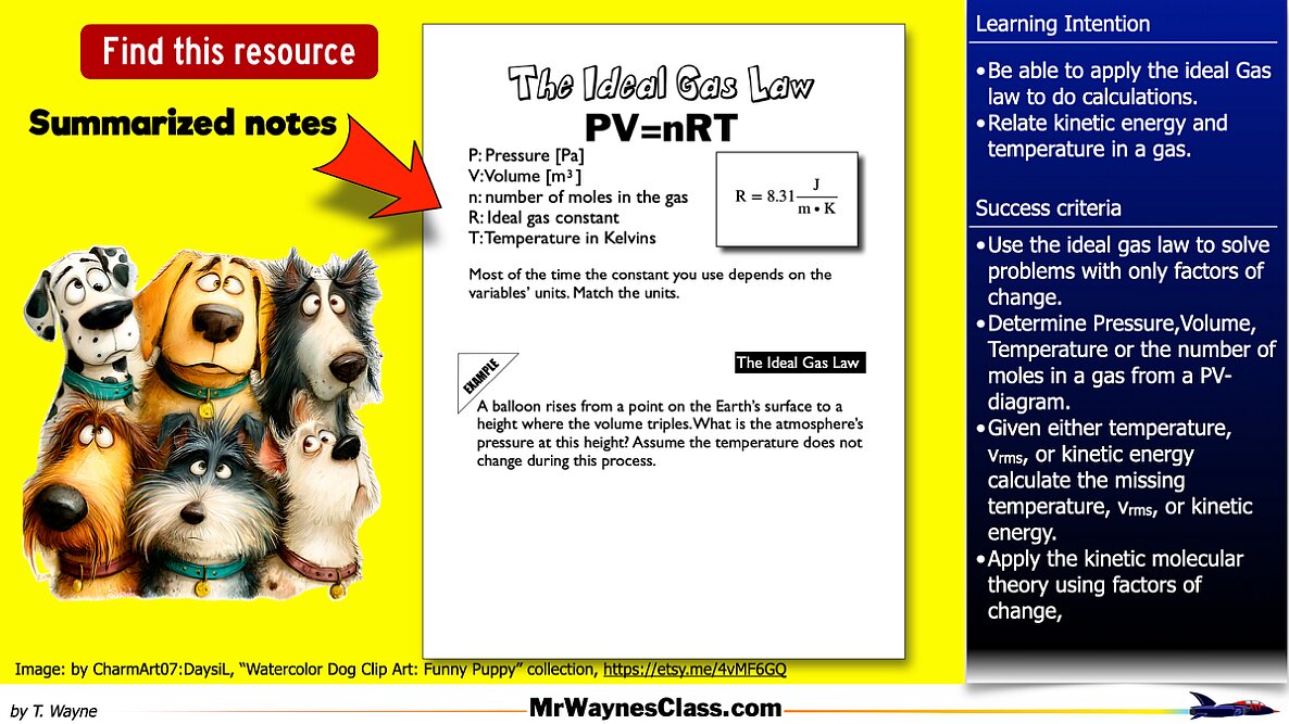 006 Ideal Gas Law and K-Molecular Theory 2025.008