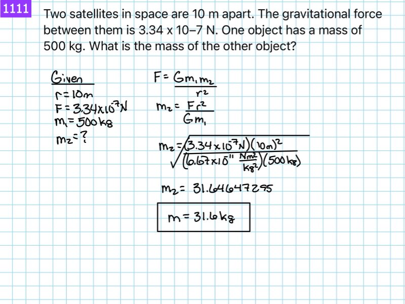 Univerisal Gravity answers.065